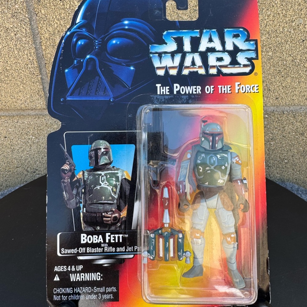 Star Wars The Power of the Force Boba Fett Action Figure Kenner 1995
